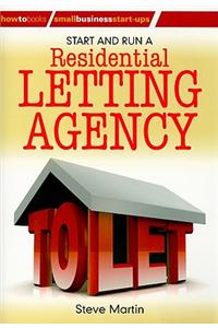 Start and Run a Residential Letting Agency