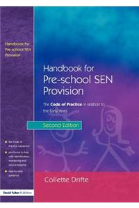 Handbook for Pre-School SEN Provision