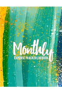 Monthly Expense Tracker Log Book