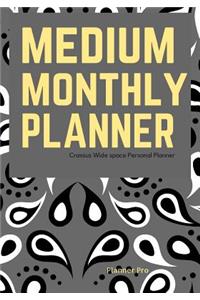 Crassus Medium Monthly Planner