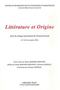 Litterature Et Origine