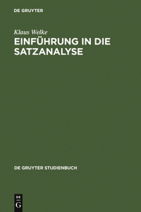 Einführung in die Satzanalyse