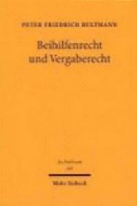 Beihilfenrecht und Vergaberecht