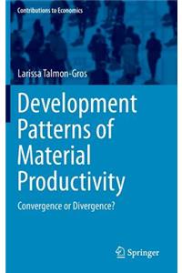 Development Patterns of Material Productivity