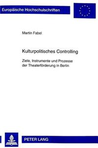 Kulturpolitisches Controlling