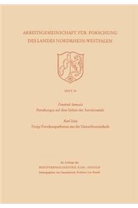 Forschungen Auf Dem Gebiet Der Aerodynamik. Einige Forschungsarbeiten Aus Der Gasturbinentechnik