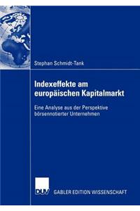Indexeffekte Am Europäischen Kapitalmarkt