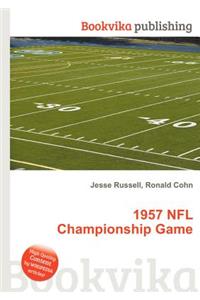 1957 NFL Championship Game