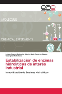 Estabilización de enzimas hidrolíticas de interés industrial