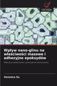 Wplyw nano-glinu na wlasciwosci masowe i adhezyjne epoksydów