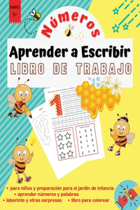 Aprender a Escribir Números - Libro de Trabajo