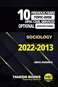UPSC 10 Previous Years Optional Mains Paper 2022-2013- Sociology