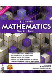 S. CHAND'S MATHEMATICS CLASS-X TERM I PB