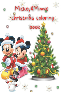 mickey and minnie christmas coloring book