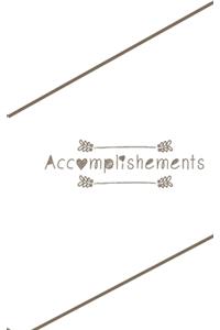 Accomplishment Journal