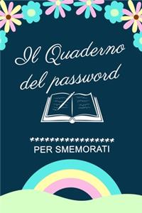 Il Quaderno delle Password per Smemorati