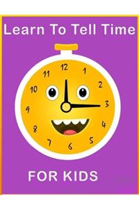 Learn To Tell Time For Kids