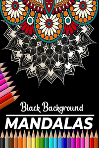 Mandalas Black Background