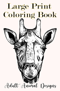 Large Print Coloring Book