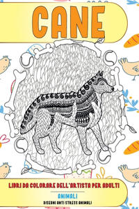 Libri da colorare dell'artista per adulti - Disegni Anti stress Animali - Animali - Cane