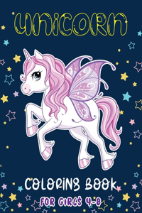 Unicorn Coloring Book for Girls 4-8