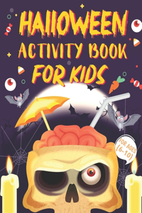 Halloween Activity Books For Kids 6-10
