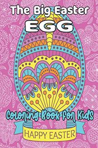 Big Easter EGG Coloring Book For Kids