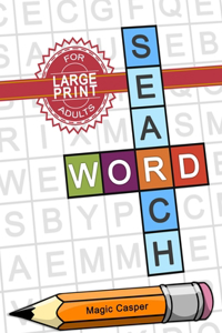 Large Print Word Search for adults