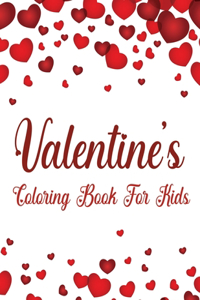 Valentine's Coloring Book For Kids