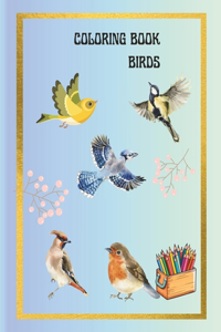 COLORING BOOK Birds