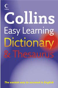 Collins Easy Learning Dictionary and Thesaurus