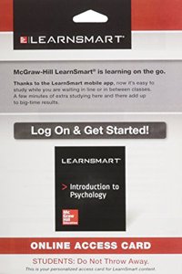 Learnsmart Access Card 1 Semester for Intro Psychology