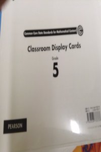 Math 2012 Common Core Standards Cards Grade 5