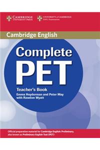 Complete PET Teacher's Book