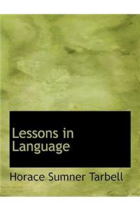 Lessons in Language