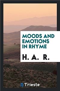 Moods and emotions in rhyme