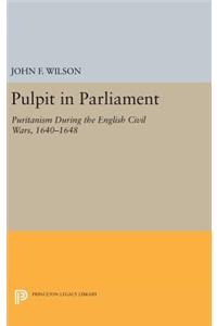 Pulpit in Parliament