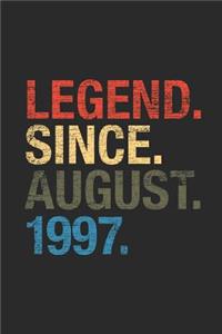 Legend Since August 1997