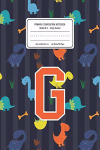 Primary Composition Notebook Grades K-2 Story Journal G