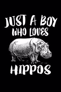 Just A Boy Who Loves Hippos