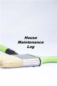 House Maintenance Log