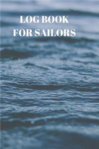 Log Book for Sailors