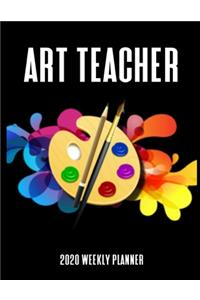 Art Teacher 2020 Weekly Planner