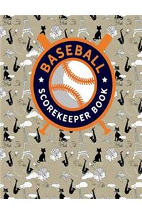 Baseball Scorekeeper Book