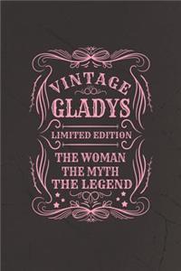 Vintage Gladys Limited Edition the Woman the Myth the Legend