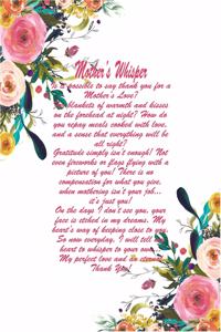 Mother's Whisper Pink Floral Journal