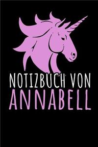 Notizbuch Von Annabell