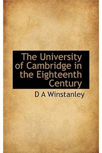 University of Cambridge in the Eighteenth Century