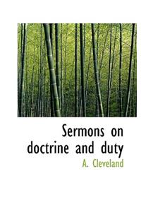 Sermons on Doctrine and Duty