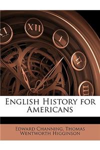 English History for Americans